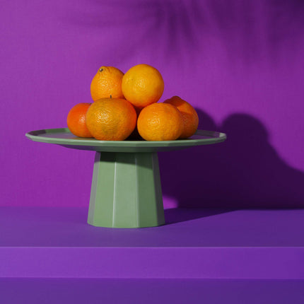 Metropolis pedestal, green, 110x(h)120mm