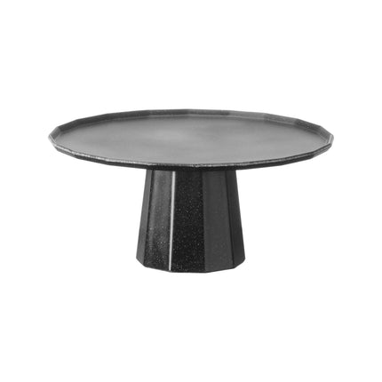 Metropolis platter, black, 300mm