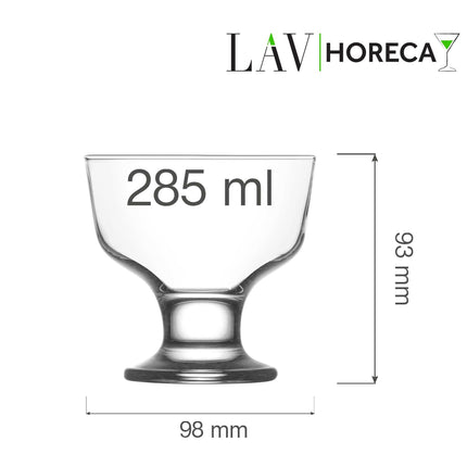Santiago ice cream & dessert cup 285 ml, LAV