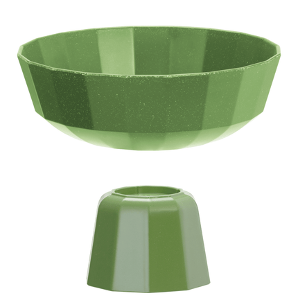 Metropolis pedestal, green, 110x(h)82mm