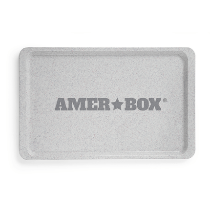 Nevada Polyester tray for self-service restaurants, AmerBox, GN 1/1, granite, 530x325mm, Rectangular