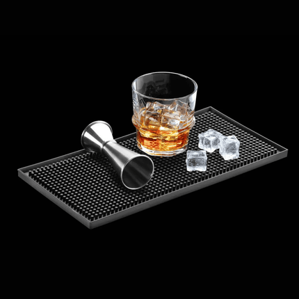 Rubber bartender mat, 300x150x(H)10mm