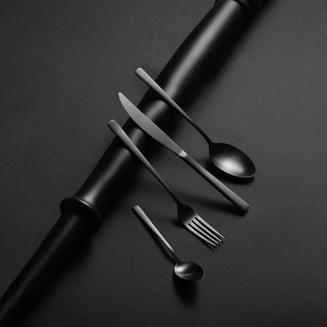 Fjord Black Table Knife, OVE, 226 mm