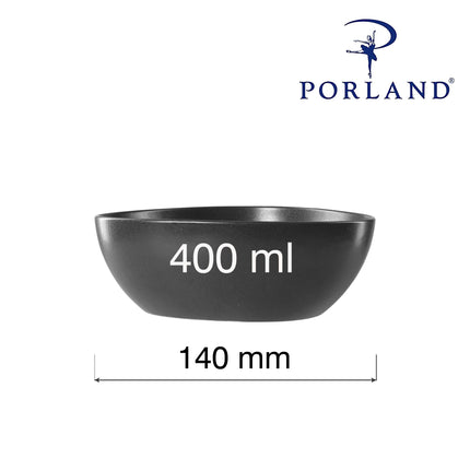 Triangular Bowl Coal, 140mm