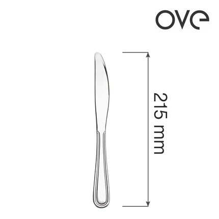 Bologna table knife, OVE, 215 mm (old code: 766743)