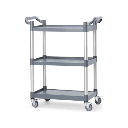 3-shelf polypropylene service cart, AmerBox, 800x410x(H)950mm