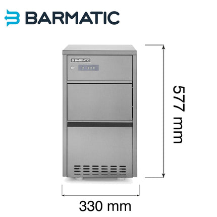 Bullet Dark Bar Ice Maker 20 kg/24 h, 5 kg