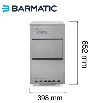 Bullet Dark Bar Ice Maker 50 kg/24 h, 7 kg