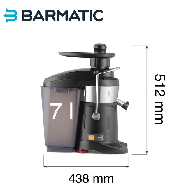 Supreme Pro juice extractor - 700W, 120 kg/h