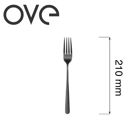 Fjord Black Table Fork, OVE, 210 mm