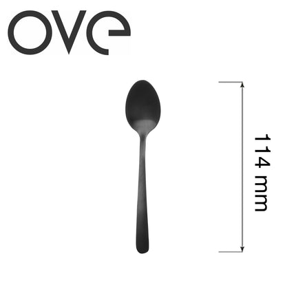 Fjord Black Coffee Spoon, OVE, 114 mm