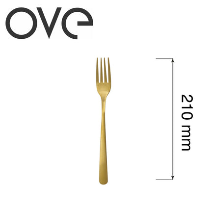 Fjord Gold Table Fork, OVE, 210 mm