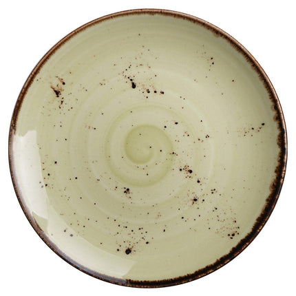 Olive flat plate, 190mm