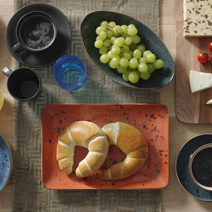 Olive serving plate 90mm, 215x90mm