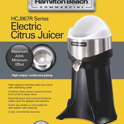 FreshMark Electric Citrus Juicer, 260x254x(H)470 mm - hospitality