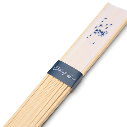 FSC Certified Bamboo Hand Fan From The Atelier Collection With Subtle Out Of Office Message - hospitality