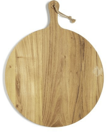 FSC Certified Teak Round Serving Board From The Heritage Collection For Elegant Presentation - hospitality