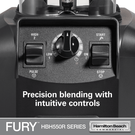 Fury High-Performance Blender, 178x203x(H)457mm - hospitality