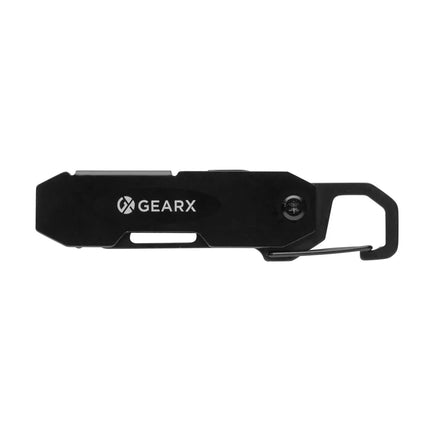 Gear X foldable EDC tool with carabiner and parcel cutter - hospitality