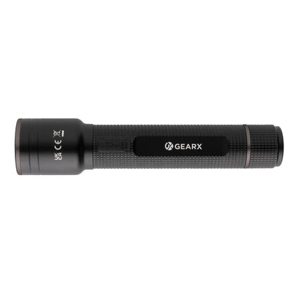 Gear X RCS recycled aluminum USB-rechargeable torch large - hospitality