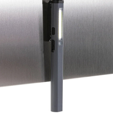Gear X RCS recycled plastic USB rechargeable pen light - hospitality