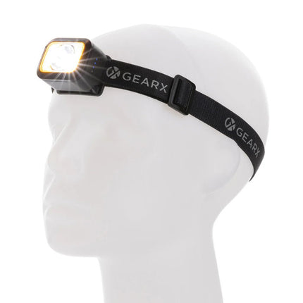 Gear X RCS rPlastic heavy duty head torch - hospitality