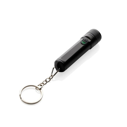 Gear X rechargeable ultra bright keychain torch - hospitality