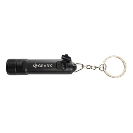 Gear X rechargeable ultra bright keychain torch - hospitality