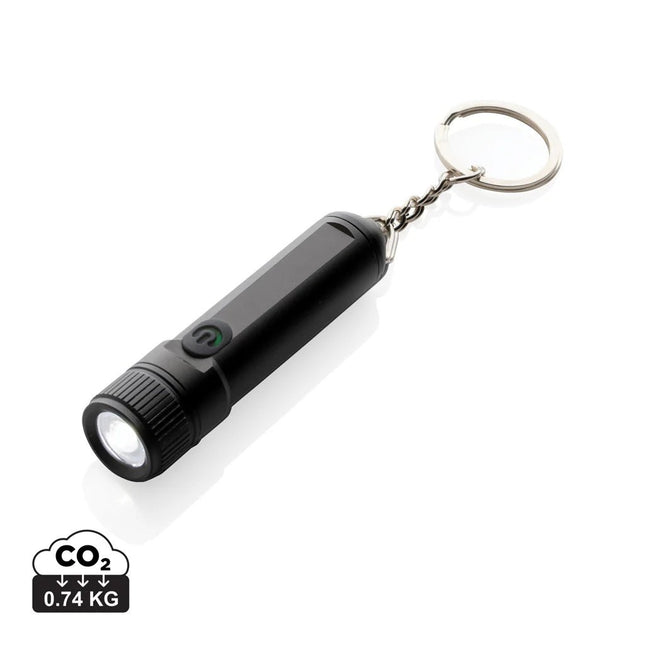 Gear X rechargeable ultra bright keychain torch - hospitality