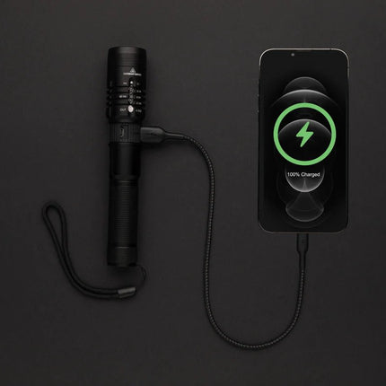Gear X USB re-chargeable torch - hospitality