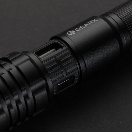 Gear X USB re-chargeable torch - hospitality