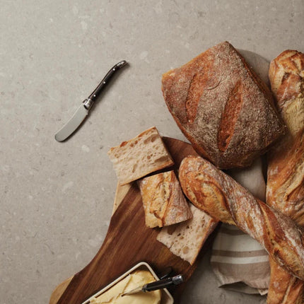 Gigaro Butter Knife Set In Stainless Steel And Pakka Wood - hospitality