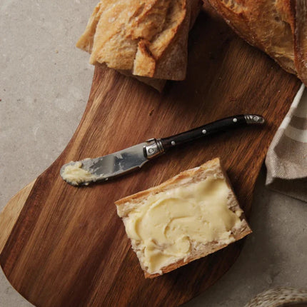 Gigaro Butter Knife Set In Stainless Steel And Pakka Wood - hospitality