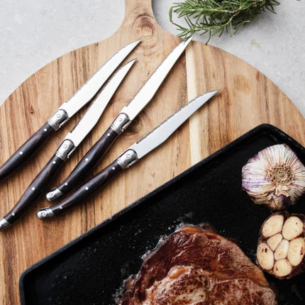 Gigaro Damascus Steel 4 Piece Knife Set By Vinga - hospitality