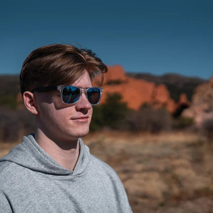 Gleam RCS recycled PC mirror lens sunglasses - hospitality