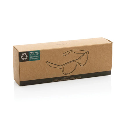 Gleam RCS recycled PC mirror lens sunglasses - hospitality