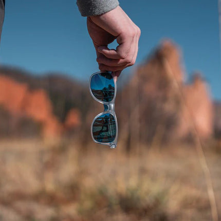 Gleam RCS recycled PC mirror lens sunglasses - hospitality
