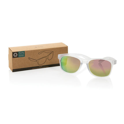 Gleam RCS recycled PC mirror lens sunglasses - hospitality