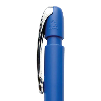 Glide GRS certified R-ABS Metal Clip Pen - hospitality