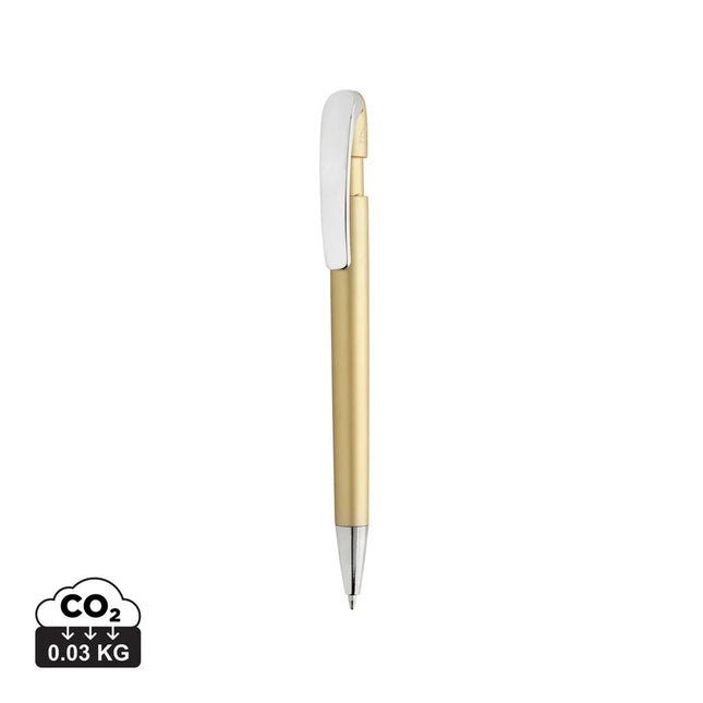Glide GRS certified R-ABS Metal Clip Pen - hospitality