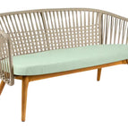 Beige Aqua Green