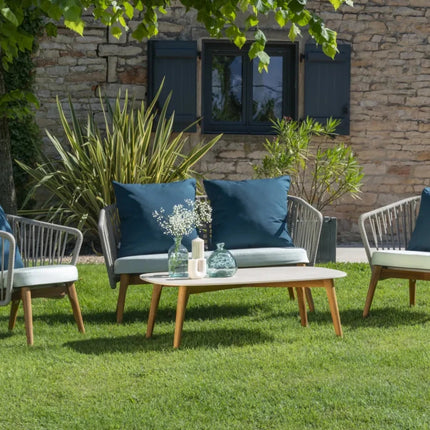 GORDES 2-Seater Sofa Teak - hospitality