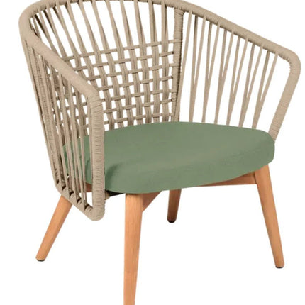 GORDES Low Armchair Teak Chair - hospitality