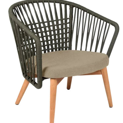 GORDES Low Armchair Teak Chair - hospitality