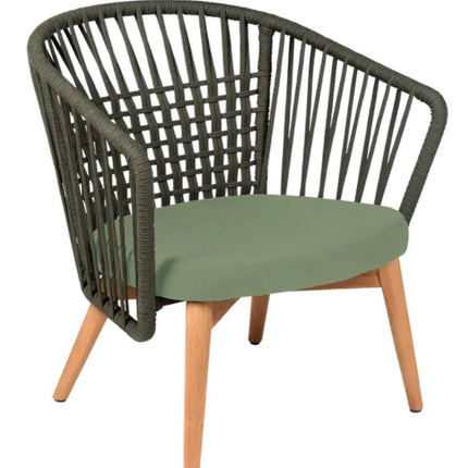 GORDES Low Armchair Teak Chair - hospitality