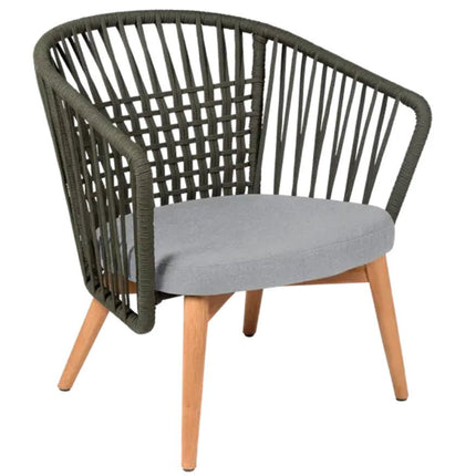 GORDES Low Armchair Teak Chair - hospitality