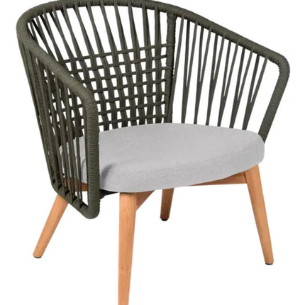 GORDES Low Armchair Teak Chair - hospitality