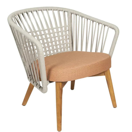 GORDES Low Armchair Teak Chair - hospitality