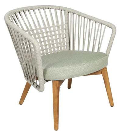 GORDES Low Armchair Teak Chair - hospitality