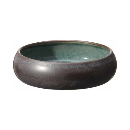 Goro Brown Green Bowl 165 mm, 650 ml - hospitality